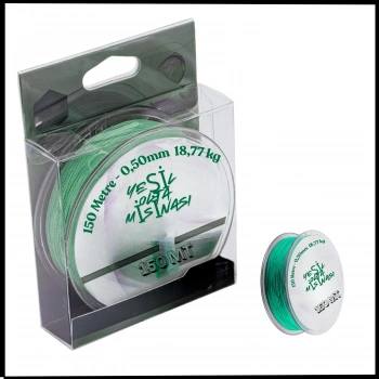 Uyguna-Yakala 150 Metre - 0,50mm Yeşil Olta Misinası - INA.097