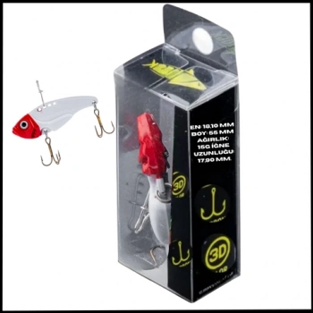 Uyguna-Yakala 15g 55mm- Titreşim Yem -Kanlı İnci - UV Boyalı-YEM.746