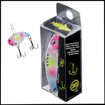 Uyguna-Yakala 15g 55mm- Titreşim Yem -Şeker Buz- UV Boyalı-YEM.750