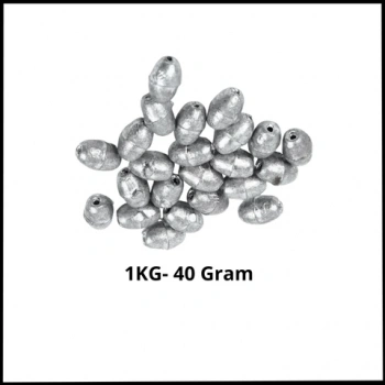 Uyguna-Yakala 1KG- 40 Gram - Gezer Olta Kurşunu - Kıstırma (Zeytin) Kurşun -SUN.080