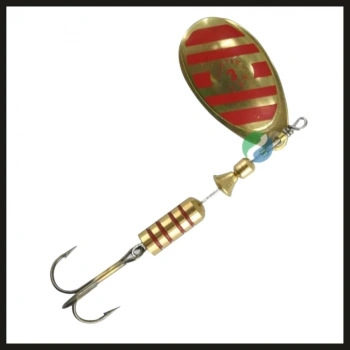 Uyguna-Yakala Zebra Altın/kırmızı No:3 21213 Ilba Tondo-KAŞ.202