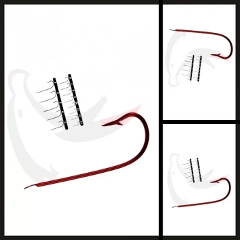 Uyguna-Yakala (25li) No: 3 Kırmızı İğne-İĞN.619