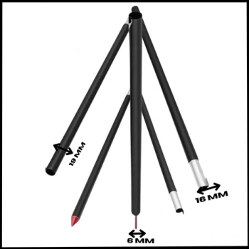 Uyguna-Yakala 2.8 mt - Çadır Direği - Tarp/Tente/Branda Direği - DIR.159