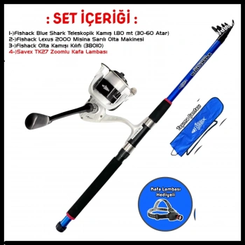 Uyguna-Yakala 3.00MT/30-60GR  L - Kıyı Olta Seti