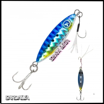Uyguna-Yakala 32mm 6.6gr - Sardalya Metal Yem - YEM.781