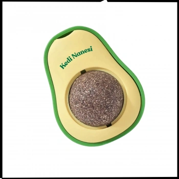 Uyguna-Yakala 360° Döner Kedi nanesi & Kedi Çimi Doğal Kedi Nanesi Avokado Oyuncak -CL.266