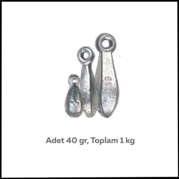 Uyguna-Yakala 40 gr (1 KG)-Armut Kurşun-SUN.014