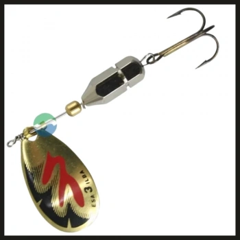 Uyguna-Yakala Altın/kırmızı-siyah No:2 42242 Ilba Esa-KAŞ.185