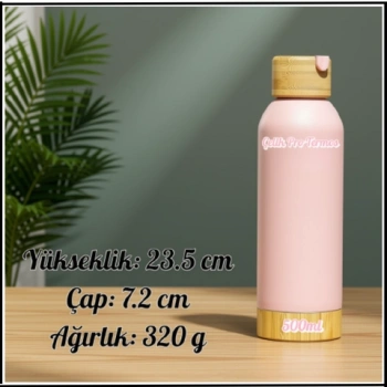 Uyguna-Yakala 500 ml Somon Çelik Termos-ERM.177