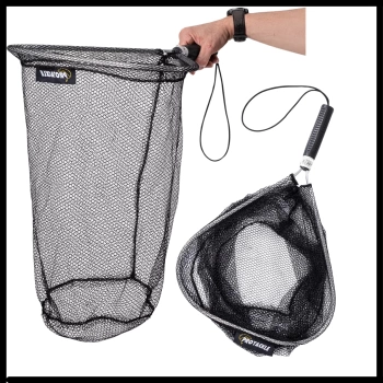 Uyguna-Yakala 58 cm Alüminyum Balık Kepçesi