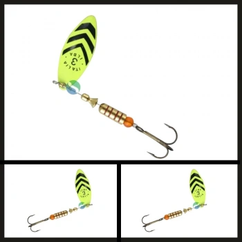 Uyguna-Yakala Fosforlu Yeşil/siyah No:4 58634 Ilba Lungo Sergente-KAŞ.219