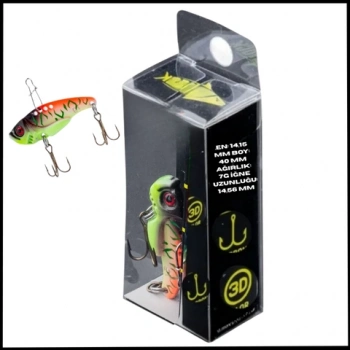 Uyguna-Yakala  7g 40mm- Titreşim Yem -UV Alevi- UV Boyalı-YEM.739