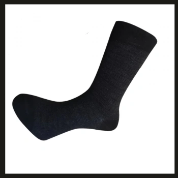 Uyguna-Yakala Penye Casual 3lü Erkek Çorabı-RAP.101