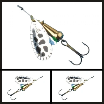 Uyguna-Yakala 95an3 Gümüş/siyah No:3 Spark Eco Döner Kaşık-KAŞ.221