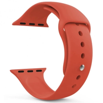 Uyguna-Yakala Akıllı Saat Silikon Kordon 38/40 Mm Turuncu