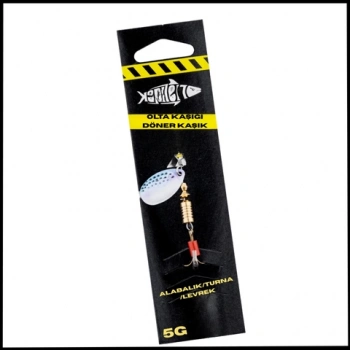 Uyguna-Yakala Alabalık/Turna/Levrek Olta Kaşığı Döner Kaşık - 5g -KAS.750