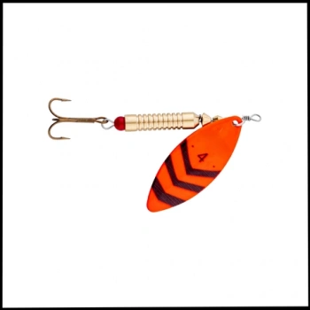 Uyguna-Yakala  Alabalık/Turna/Levrek Olta Kaşığı Döner Kaşık Turuncu-12g -KAS.755