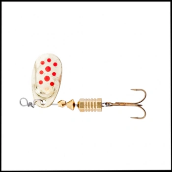 Uyguna-Yakala Altın Kırmızı - 5g  -Alabalık/Turna/Levrek Olta Kaşığı Döner Kaşık -KAS.735