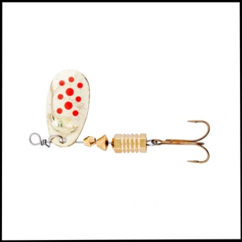 Uyguna-Yakala  Altın Kırmızı - 7g-Alabalık/Turna/Levrek Olta Kaşığı Döner Kaşık -KAS.736
