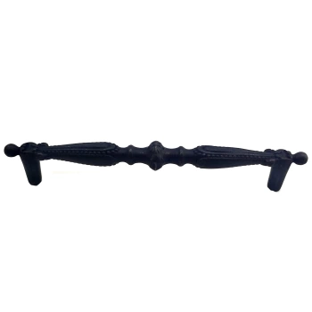 Uyguna-Yakala Antika Tarz Dekoratif Pirinç Yeni Sütun Mobilya Kulbu - 160mm, Oksit