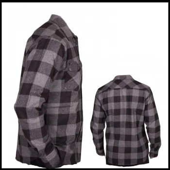 Uyguna-Yakala Antrasit  Erkek Ekose  Gömlek-LEK.080