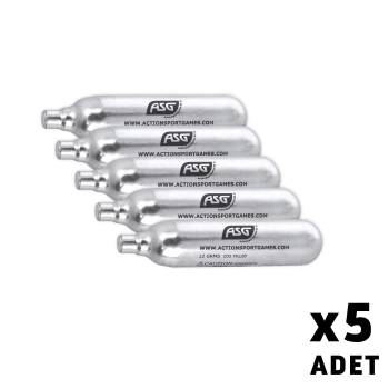 Uyguna-Yakala ASG 12 gr CO2  Airsoft Tüpü - 5 Adet