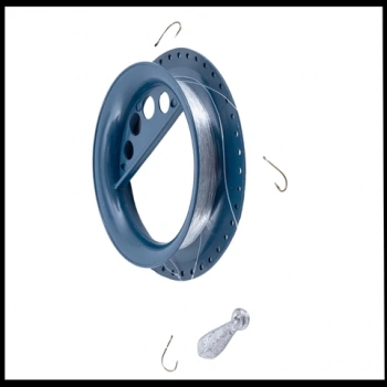 Uyguna-Yakala Büyük Kasnak 3 İğneli Dip Olta - Kurşunlu Sazan El Oltası Takımı - TAK.139