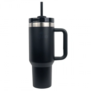 Uyguna-Yakala Çelik Mug Termos - Igloo - Stadler - 1.2 lt - Siyah - 205787