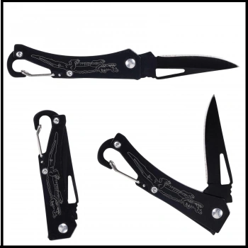 Uyguna-Yakala Cep Çakısı Paslanmaz Katlanır-CAK.522