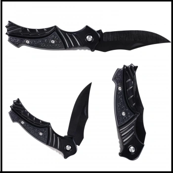 Uyguna-Yakala Cep Çakısı Paslanmaz Katlanır-CAK.520