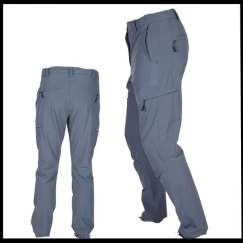 Uyguna-Yakala Çivit Mavisi Pantolon - Nefes Alabilir Esnek Kumaş -801-I