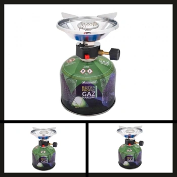 Uyguna-Yakala  ( Aygaz Model ) Ck-193-230 Çakmaklı Kamp Ocağı + 230 Gr Kartuş-YKT.132