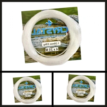 Uyguna-Yakala 0.70 Mm Cyrstal Beyaz Poşet Misina-PO.006