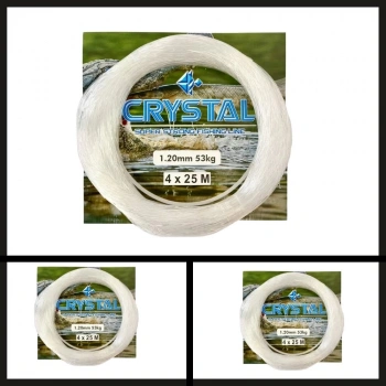 Uyguna-Yakala 1.20 Mm Cyrstal Beyaz Poşet Misina-PO.010