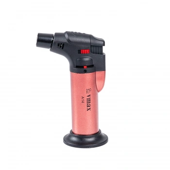 Uyguna-Yakala Doldurulabilir Pürmüz Çakmak - Torch - Metal Başlıklı - A14 - Pembe