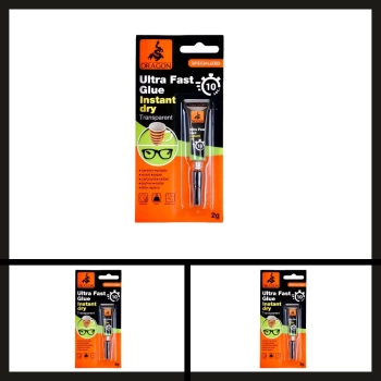 Uyguna-Yakala 2 Gr Dragon Ultra Fast Glue Instant Dry Yapıştırıcı-GER.049