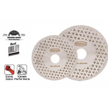 Uyguna-Yakala Elektrolize Elmas Kesici Disk - 115 mm