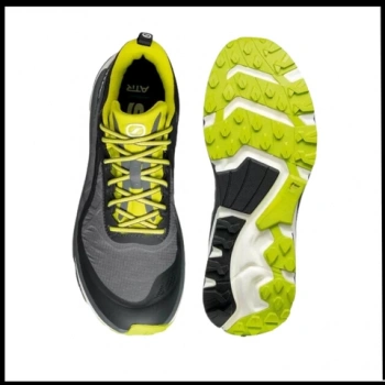 Uyguna-Yakala Erkek Koşu Ayakkabısı Anthracite-Lime-201-AL