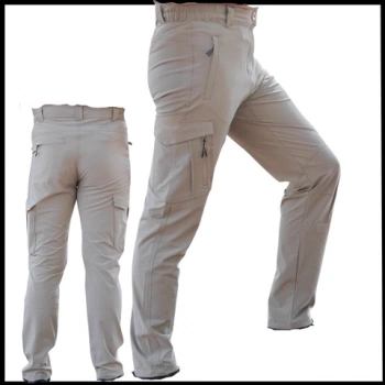 Uyguna-Yakala Erkek Pantolon- Kum-NT.563