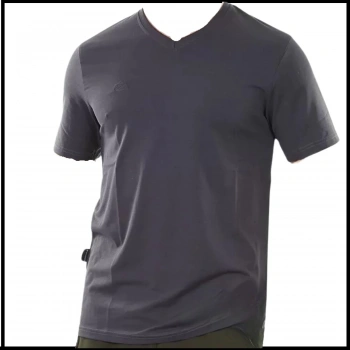 Uyguna-Yakala Erkek T-Shirt Antrasit-600615