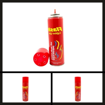 Uyguna-Yakala Flash 5 ADET 270 Ml. Çakmak Gazı Tüpü-YKT.188