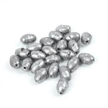 Uyguna-Yakala Gezer Olta Kurşunu - Kıstırma (Zeytin) Kurşun -  8 Gram - 1KG