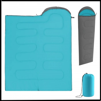 Uyguna-Yakala Gri - 5°C Konfor Kamp Uyku Tulumu -TLM.073