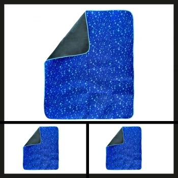 Uyguna-Yakala Mavi (150*180 Cm) Habitent Piknik Örtüsü-MLZ.234