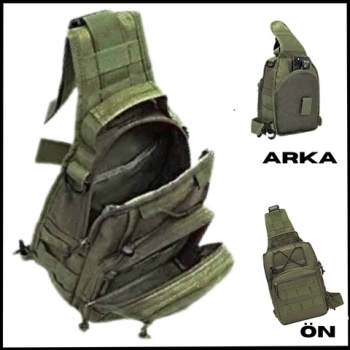 Uyguna-Yakala Haki- Çapraz Göğüs Askılı Çanta-NTA.320