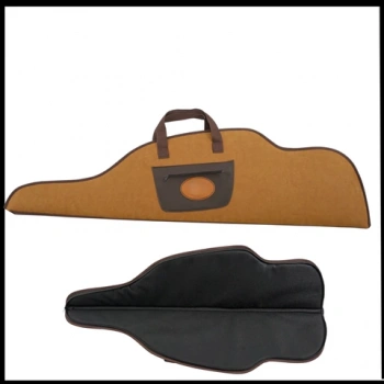 Uyguna-Yakala Hakiki Deri Taba - 71 Namlu Dürbünlü Tüfek Kılıfı -054-K71