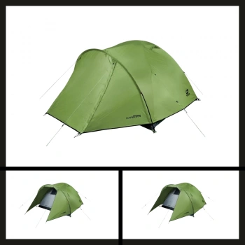 Uyguna-Yakala 135*300*220 Cm Hannah Harbor 4 Kişilik 3 Mevsim Çadır Spring Green-DIR.009