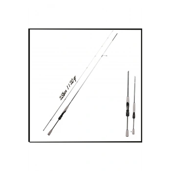 Uyguna-Yakala 258cm 1/20 gr İki Parça LRF Olta Kamışı - Fuji Parçaları- MS.087