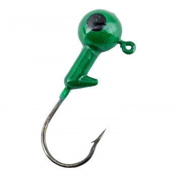 Uyguna-Yakala Jighead - Zoka - Kurşunlu Olta İğnesi - (XH-A 02) - Yeşil - 21 Gr