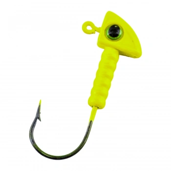 Uyguna-Yakala Jighead - Zoka - Kurşunlu Olta İğnesi - (XH-A 06) - Açık Yeşil - 6 Gr